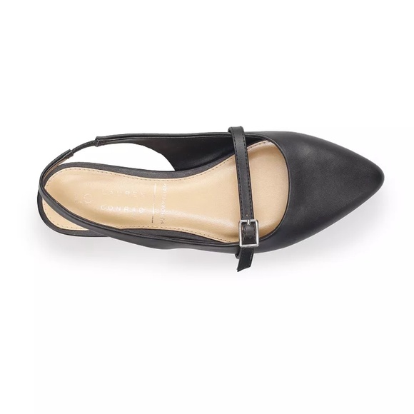NEW LC Lauren Conrad Danyelle Women's Ballet Flats 11 BLACK - Picture 5 of 6
